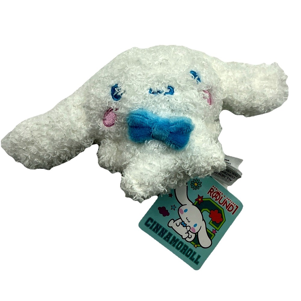 Cinnamoroll Happy Series Plush Toy 2.9 Inches Round1 Exclusive New‎ with Tags
